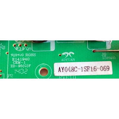 FUENTE DE PODER / SPELER BJM1-3393C-2T4G / TFT213292 / AY048C-1SF16-069 / TE20140101GA0000 / MODELOS SP-LED19 / M3393C02.S02 - Imagen 2